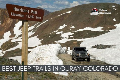 Jeep trails ouray colorado 5-mile point-to-point trail near Ouray, Colorado